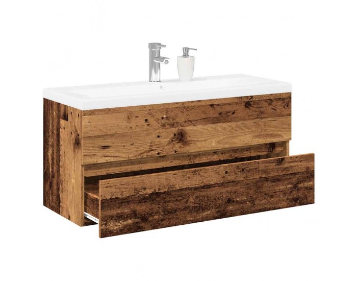 Sonata H шкаф за мивка с вграден басейн Старо дърво