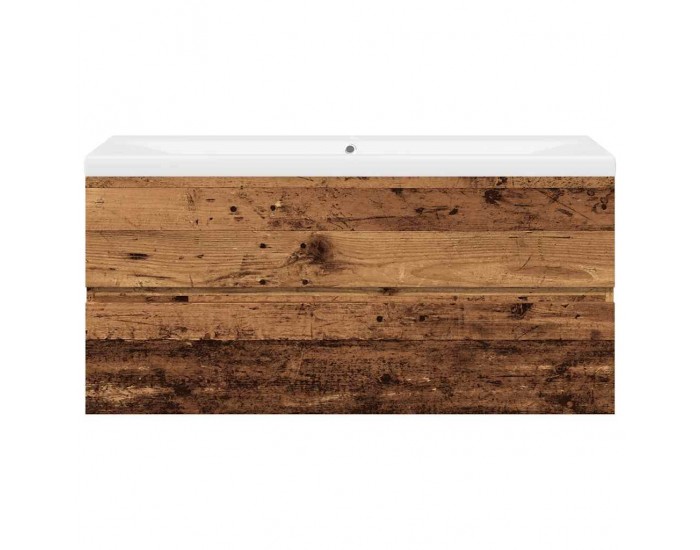 Sonata H шкаф за мивка с вграден басейн Старо дърво