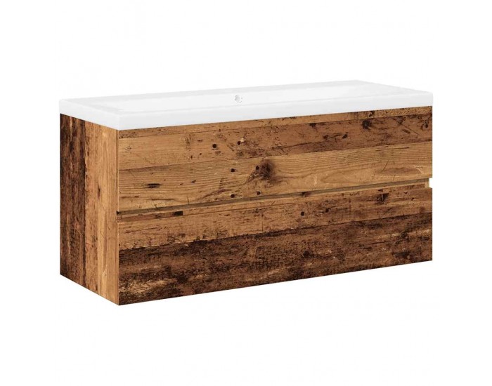 Sonata H шкаф за мивка с вграден басейн Старо дърво