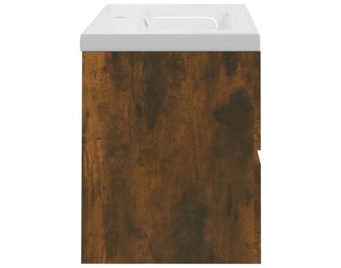 Sonata H Шкаф за мивка с вградена мивка, опушен дъб, инженерно дърво