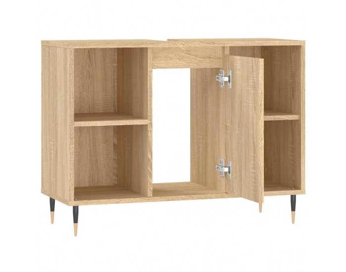 Sonata H Шкаф за баня, дъб сонома, 80x33x60 см, инженерно дърво