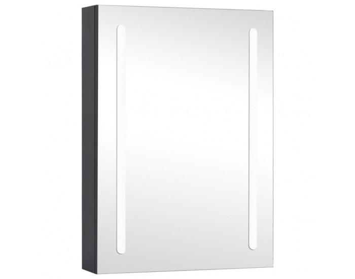 Sonata H LED шкаф с огледало за баня, 50x13x70 см