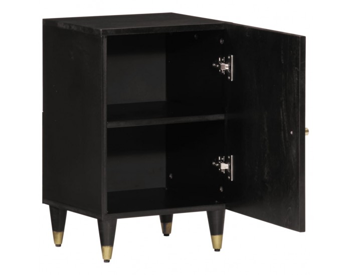 Sonata H Шкаф за баня 38x33x58 см масивно мангово дърво