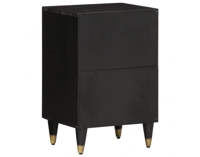 Sonata H Шкаф за баня 38x33x58 см масивно мангово дърво