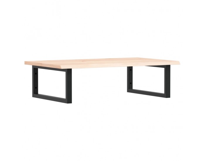 Sonata H Стенен рафт за мивка, стомана и масивно дърво дъб