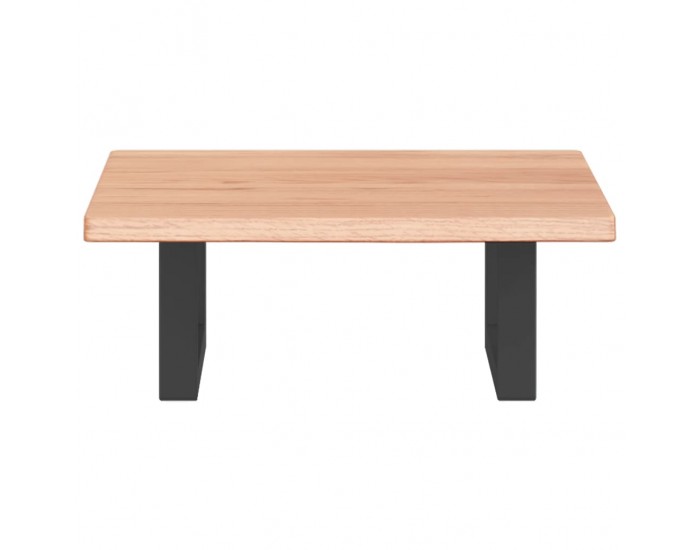 Sonata H Стенен рафт за мивка, стомана и масивно дърво дъб