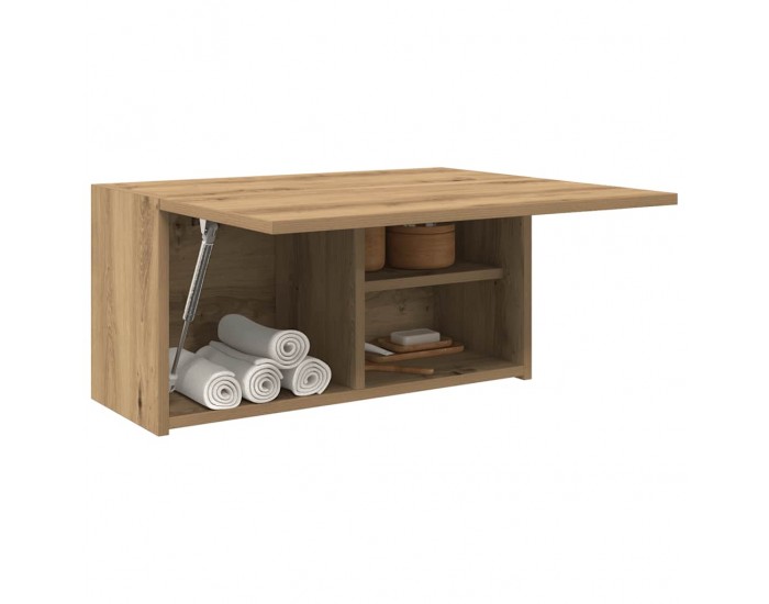 Sonata H Стенен шкаф за баня, дъб артизан, 60x25x30 см, инженерно дърво