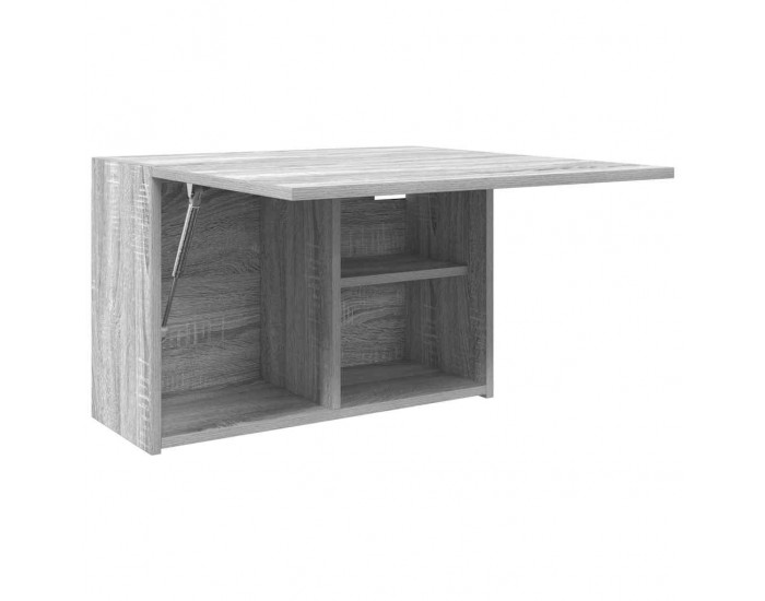 Sonata H Стенен шкаф за баня, сив сонома, 60x25x40 см, инженерно дърво