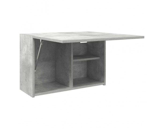 Sonata H Стенен шкаф за баня, бетонно сив, 60x25x40 см, инженерно дърво