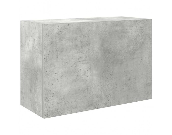 Sonata H Стенен шкаф за баня, бетонно сив, 60x25x40 см, инженерно дърво