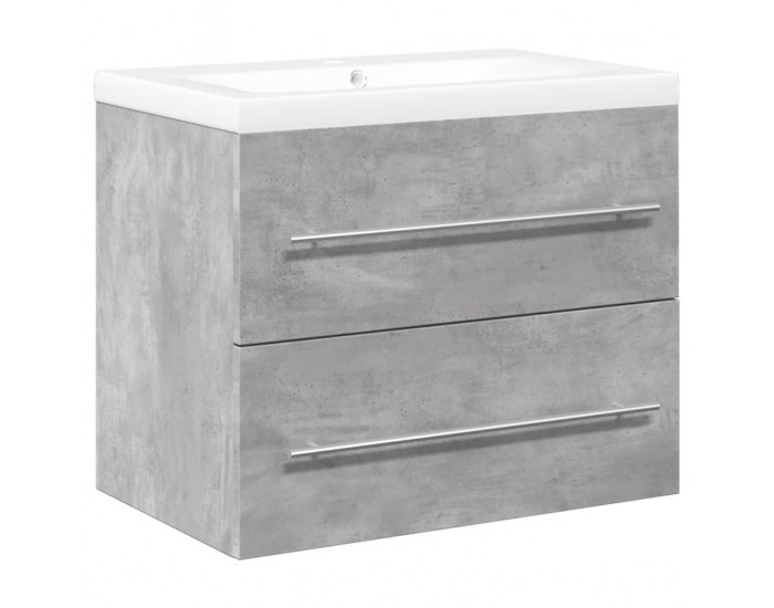 Sonata H Комплект мебели за баня от 2 части бетонно сив инженерно дърво