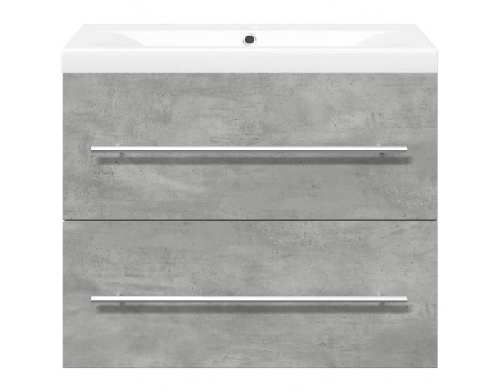 Sonata H Комплект мебели за баня от 2 части бетонно сив инженерно дърво