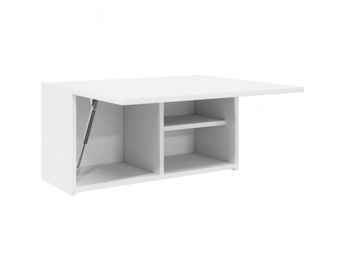 Sonata H Стенни шкафове за баня бели 60x25x30 cm Инженерна дървесина