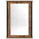 Sonata H Огледален шкаф за баня от старо дърво 42x12x60 cm