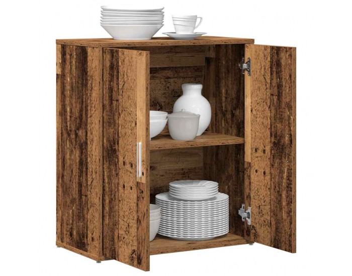 Sonata H Висок шкаф 2 pcs Старо дърво 60 x 31 x 70 см Инженерно дърво