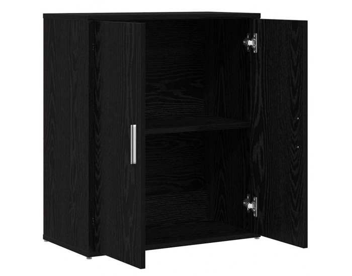 Sonata H Висок шкаф 2 pcs Черен дъб 60 x 31 x 70 см Инженерно дърво