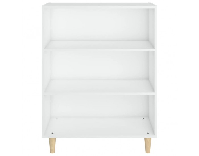 Sonata H Сайдборд, бял, 69,5x32,5x90 см, инженерно дърво