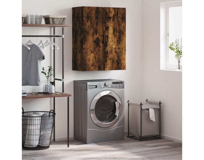 Sonata H Стенен шкаф опушен дъб 69,5x34x90 см