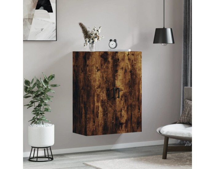 Sonata H Стенен шкаф опушен дъб 69,5x34x90 см