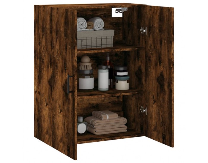 Sonata H Стенен шкаф опушен дъб 69,5x34x90 см