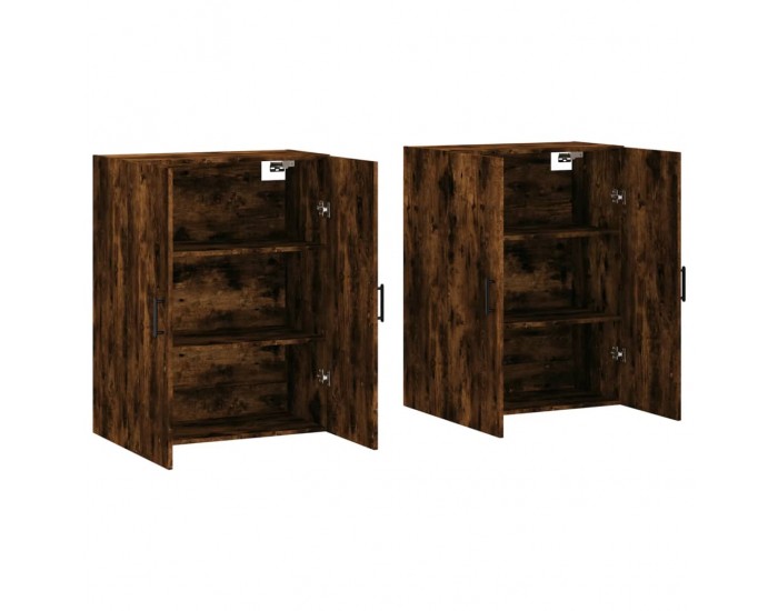 Sonata H Стенни шкафове, 2 бр, опушен дъб, 69,5x34x90 см