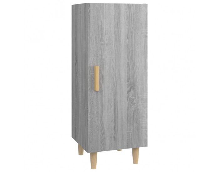 Sonata H Сайдборд, сив сонома, 34,5x34x90 см, инженерно дърво