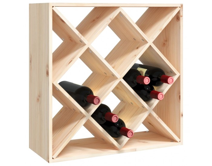 Sonata H Шкаф за вино, 62x25x62 см, борово дърво масив