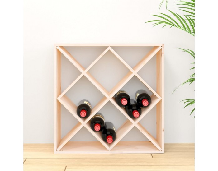 Sonata H Шкаф за вино, 62x25x62 см, борово дърво масив