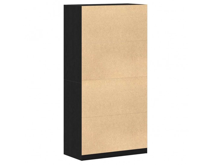 Sonata H Гардероб с чекмедже Черен дъб 100 x 50 x 200 см Инженерно дърво