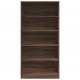 Sonata H Гардероб, кафяв дъб, 100x50x200 см, инженерно дърво