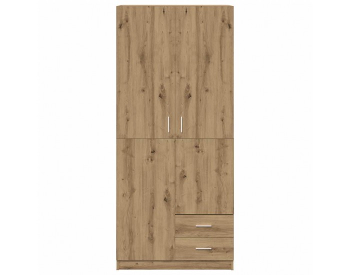 Sonata H Гардероб Artisan Дъб 80x52x180 cm Инженерна дървесина