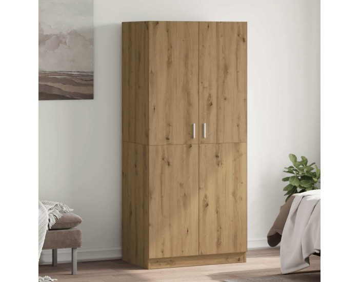 Sonata H Гардероб Artisan Дъб 90x52x200 cm Инженерна дървесина