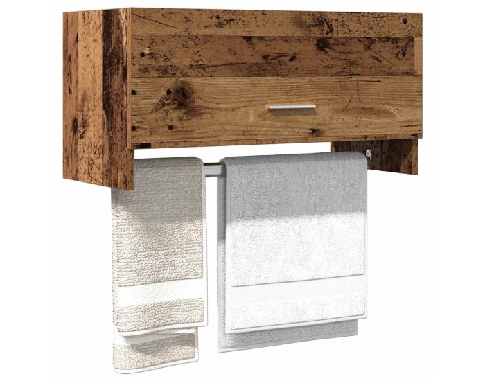 Sonata H Гардероб Старо дърво 70x32,5x35 cm Инженерна дървесина