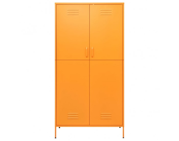 Sonata H Гардероб, горчица жълто, 90x50x180 см, стомана