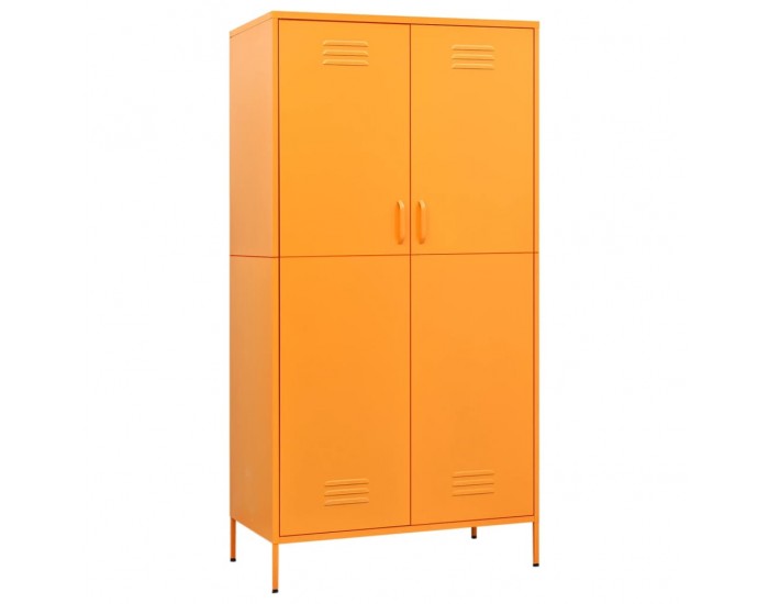 Sonata H Гардероб, горчица жълто, 90x50x180 см, стомана