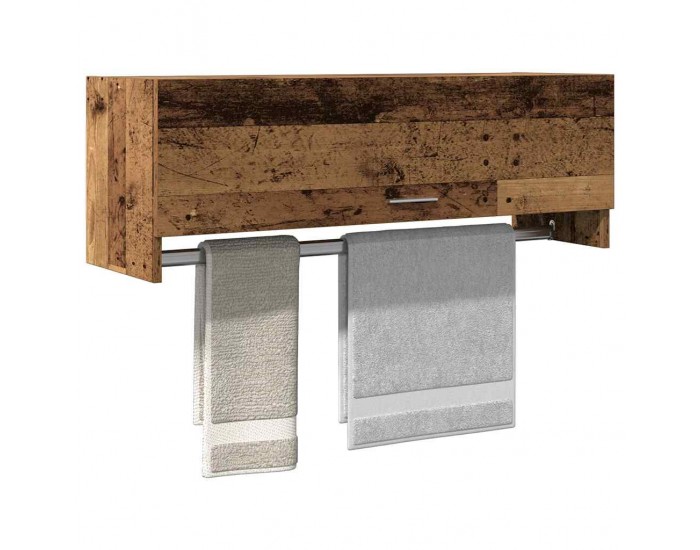 Sonata H Гардероб от старо дърво 100x32,5x35 cm Инженерна дървесина