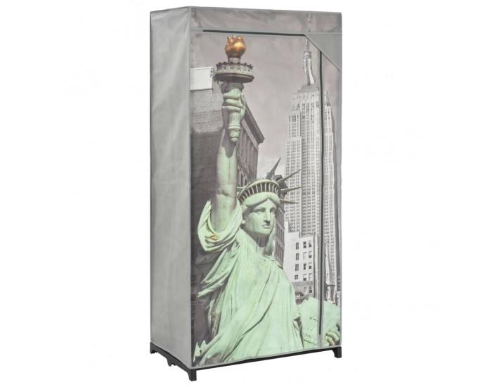 Sonata H Гардероб Ню Йорк, 75x45x160 см, текстил