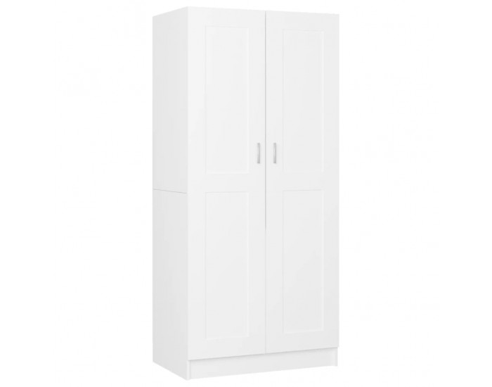 Sonata H Гардероб, бял, 82,5x51,5x180 см, инженерно дърво