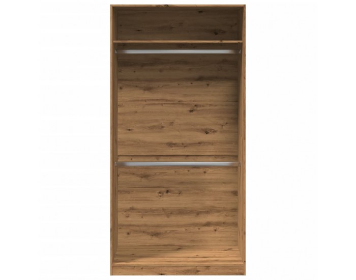 Sonata H Гардероб, дъб артизан, 100x50x200 см, инженерно дърво