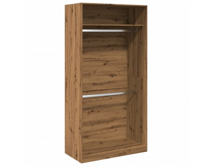 Sonata H Гардероб, дъб артизан, 100x50x200 см, инженерно дърво