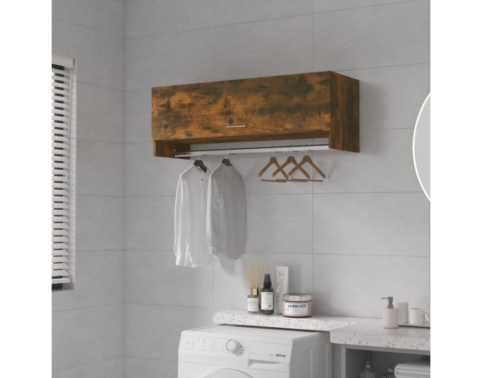 Sonata H Гардероб, опушен дъб, 100x32,5x35 см, инженерно дърво