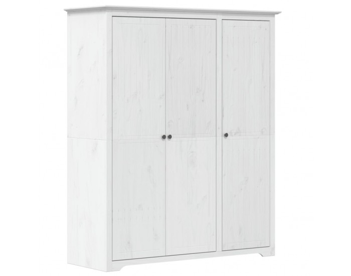 Sonata H Гардероб BODO, бял, 146x53,5x173 см, бор масив