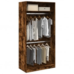 Sonata H Гардероб, опушен дъб, 100x50x200 см, инженерно дърво - Гардероби