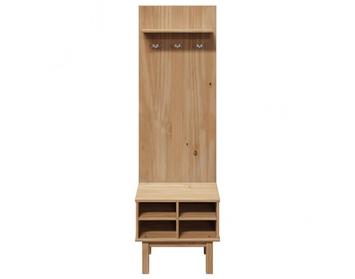 Sonata H Шкаф портманто OTTA, 50x40x160 см, борово дърво масив Sonata H Шкаф портманто OTTA, 50x40x160 см, борово дърво масив