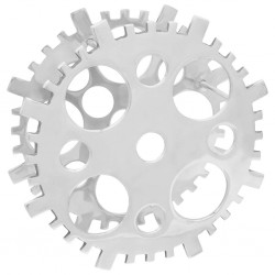 Sonata H Винен рафт Сребрист 39 x 39 x 14 см Алуминий - Дневна