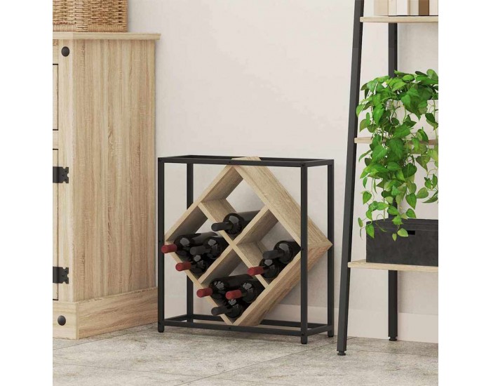 Sonata H Винен рафт дъб сонома 51 x 18 x 52.5 см Инженерно дърво