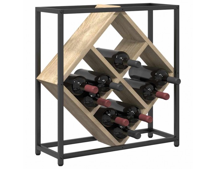 Sonata H Винен рафт дъб сонома 51 x 18 x 52.5 см Инженерно дърво