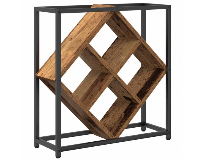 Sonata H Винен рафт Старо дърво 51 x 18 x 52.5 см Инженерно дърво