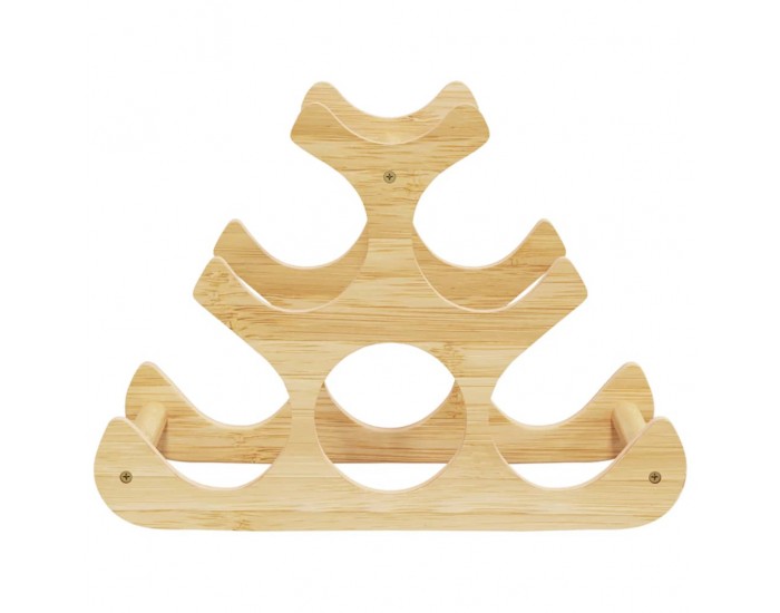 Sonata H Поставка за вино за 6 бутилки 35x18x25,5 см бамбук