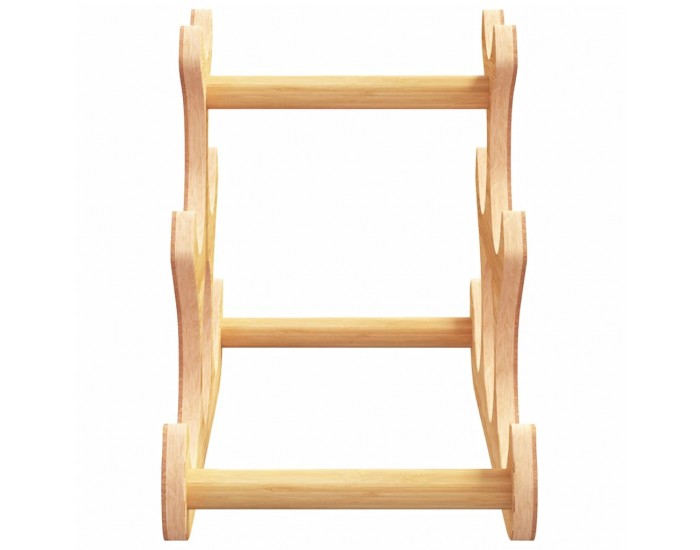 Sonata H Поставка за вино за 6 бутилки 35x18x25,5 см бамбук